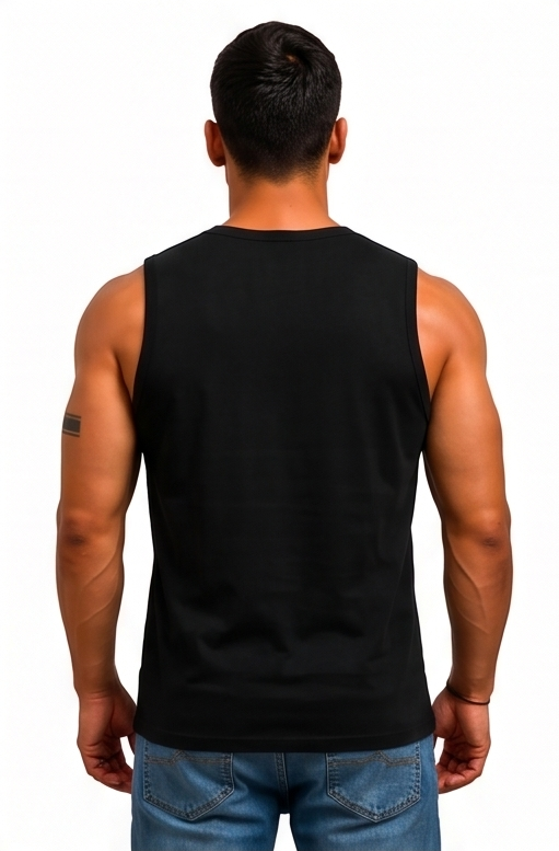 ZARQ Performance Sleeveless Training Tank – Black