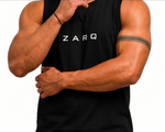 ZARQ Performance Sleeveless Training Tank – Black